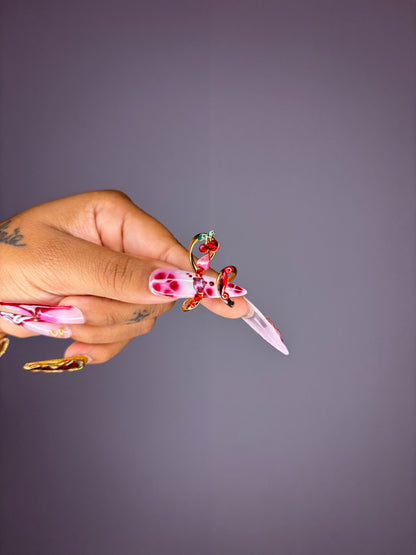 Parure Cherry Snake